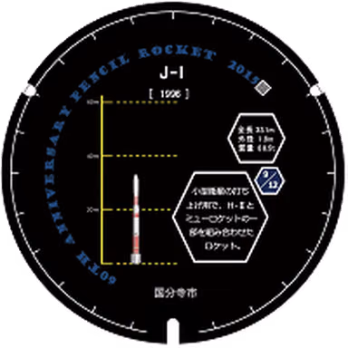 Kokubunji Design Manhole 009 — Near Honcho 1-chome intersection, Honcho 2-17, Kokubunji, Tokyo