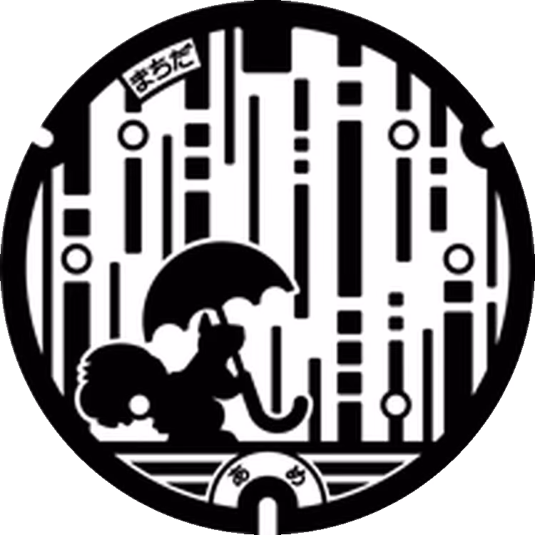 Machida Design Manhole 002 · Machida lokale designs #002