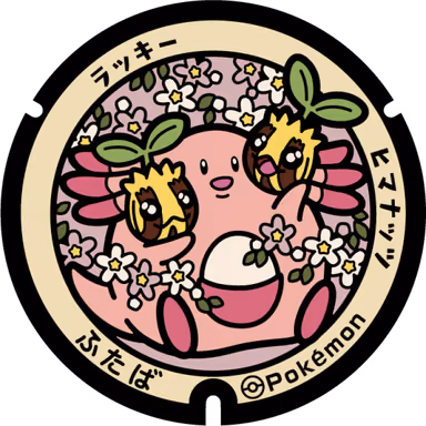Chansey · Sunkern — Nakano Takada 1-1, Futaba, Fukushima