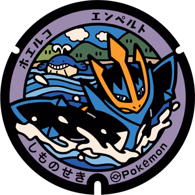 Empoleon · Wailmer — Amidaijicho 6-18, Shimonoseki, Yamaguchi