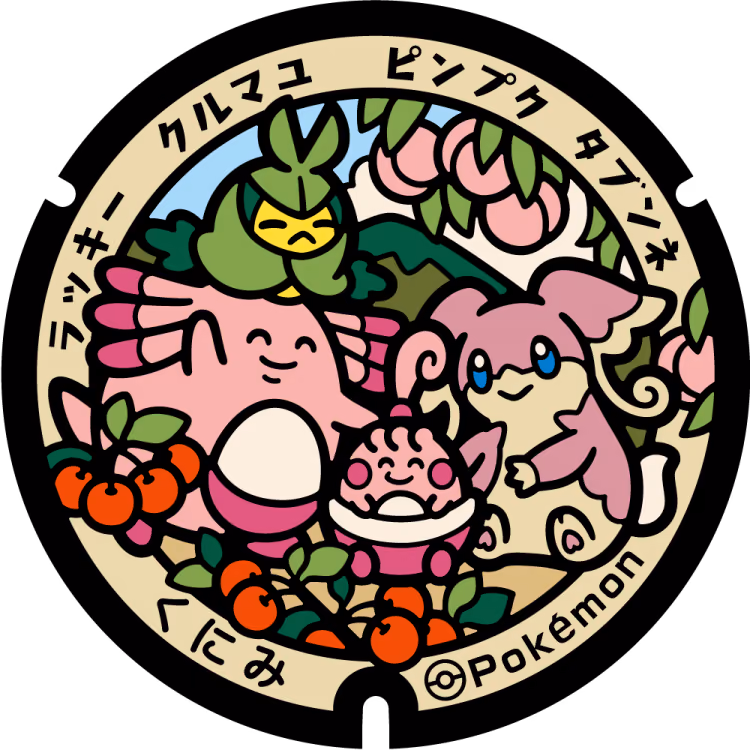 Chansey · Happiny · Swadloon · Audino · Poké Lids #373