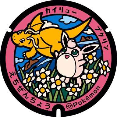 Dragonite · Wigglytuff — Ozowara 120-61, Minamiechizen, Fukui