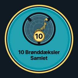 10 brønddæksler samlet