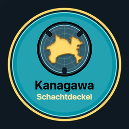 Kanagawa · Schachtdeckel