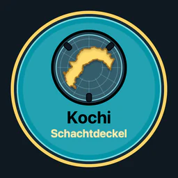 Kochi · Schachtdeckel