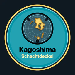 Kagoshima · Schachtdeckel