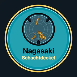 Nagasaki · Schachtdeckel