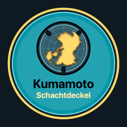 Kumamoto · Schachtdeckel