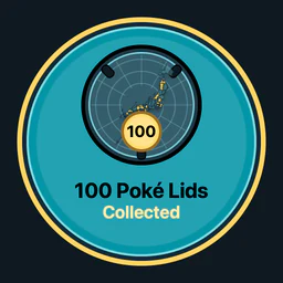 100 Poké Lids Collected