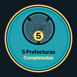 5 prefecturas completadas