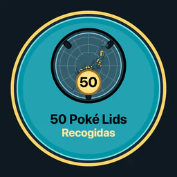 50 Poké Lids recogidos