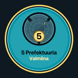5 prefektuuria valmiina