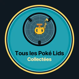 Tous les Poké Lids collectés