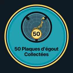 50 plaques collectées