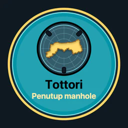 Tottori · penutup manhole