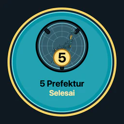 5 prefektur selesai
