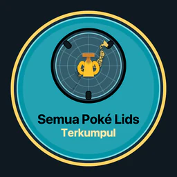 Semua Poké Lids terkumpul