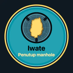 Iwate · penutup manhole