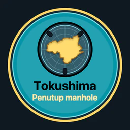 Tokushima · penutup manhole
