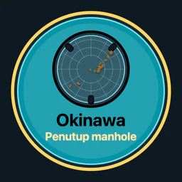 Okinawa · penutup manhole