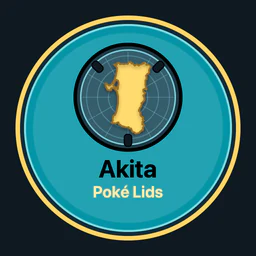Akita · Poké Lids
