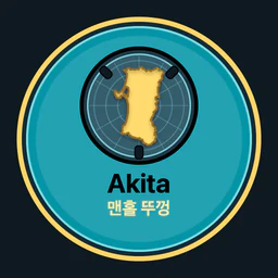 Akita · 맨홀 뚜껑