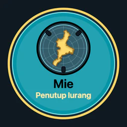 Mie · penutup lurang