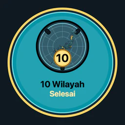 10 wilayah selesai