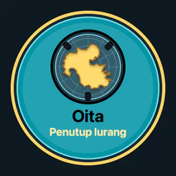 Oita · penutup lurang