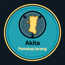 Akita · penutup lurang