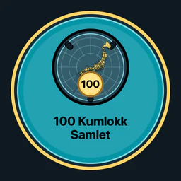 100 kumlokk samlet
