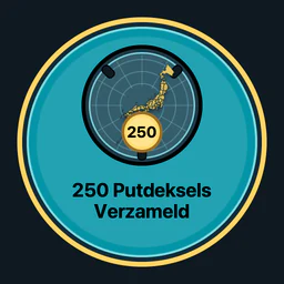 250 putdeksels verzameld