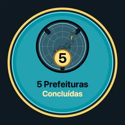 5 prefeituras concluídas