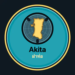 Akita · ฝาท่อ
