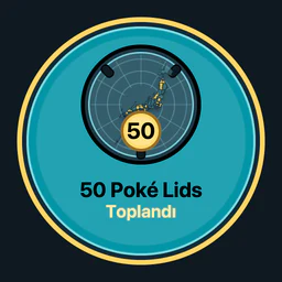 50 Poké Lids toplandı