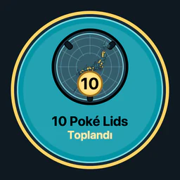 10 Poké Lids toplandı